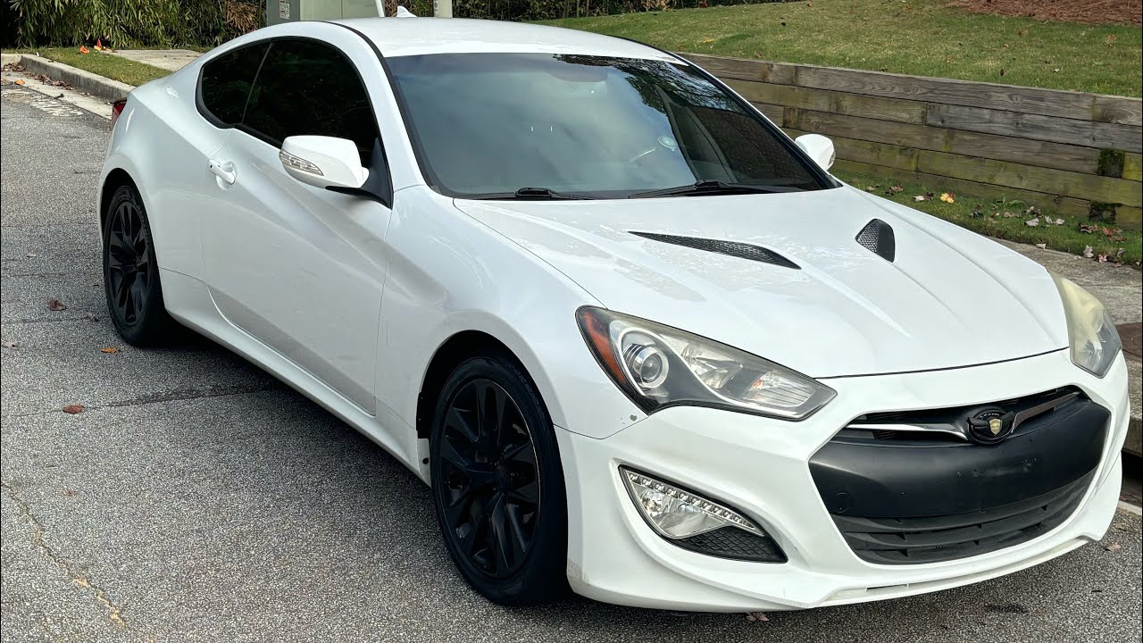 2016 HYUNDAI GENESIS COUPE 3.8 POV DRIVE / COLD START VERY LOUD