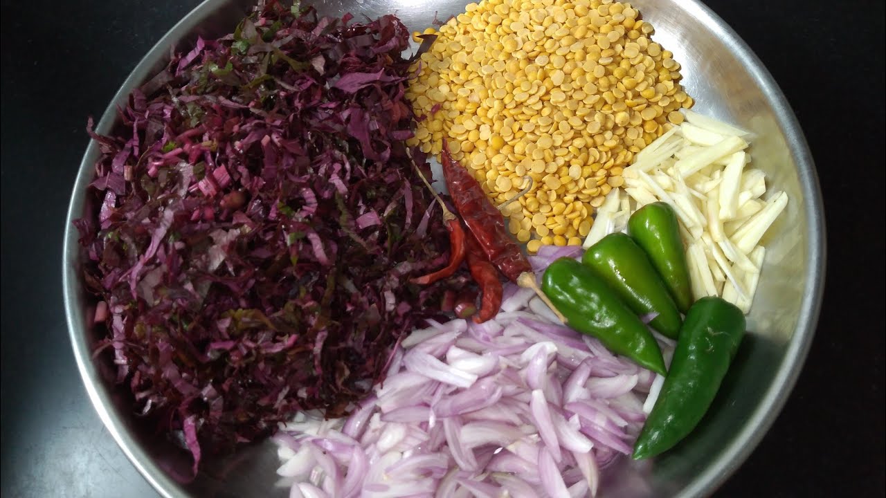 ചീരയും പരപ്പും കൂടി തേങ്ങ ചേർക്കാത്ത കറി/DAL ,SPINACH CURRY