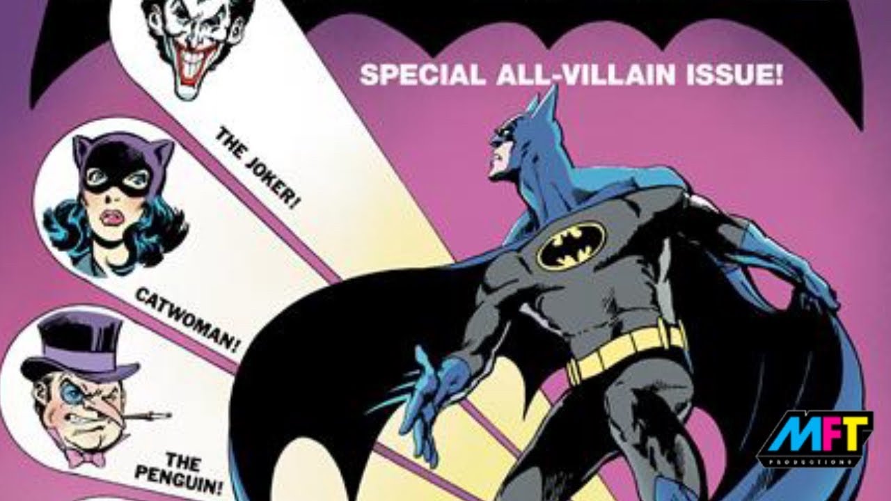 BATMAN SPECIAL- ALL Villains Issue-Treasury Size ARTIFACT Edition! Big Classic Comic Goodness!!!