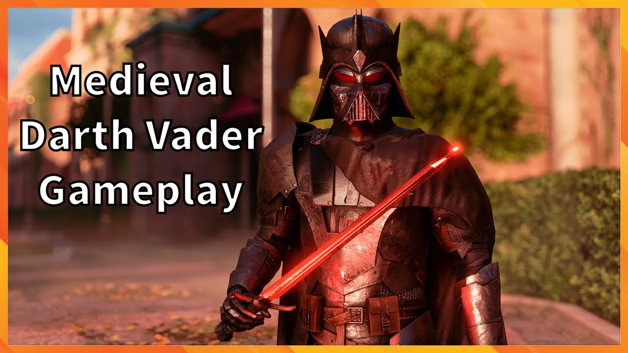 Jake Bartok's Medieval Darth Vader Gameplay Star Wars Battlefront 2