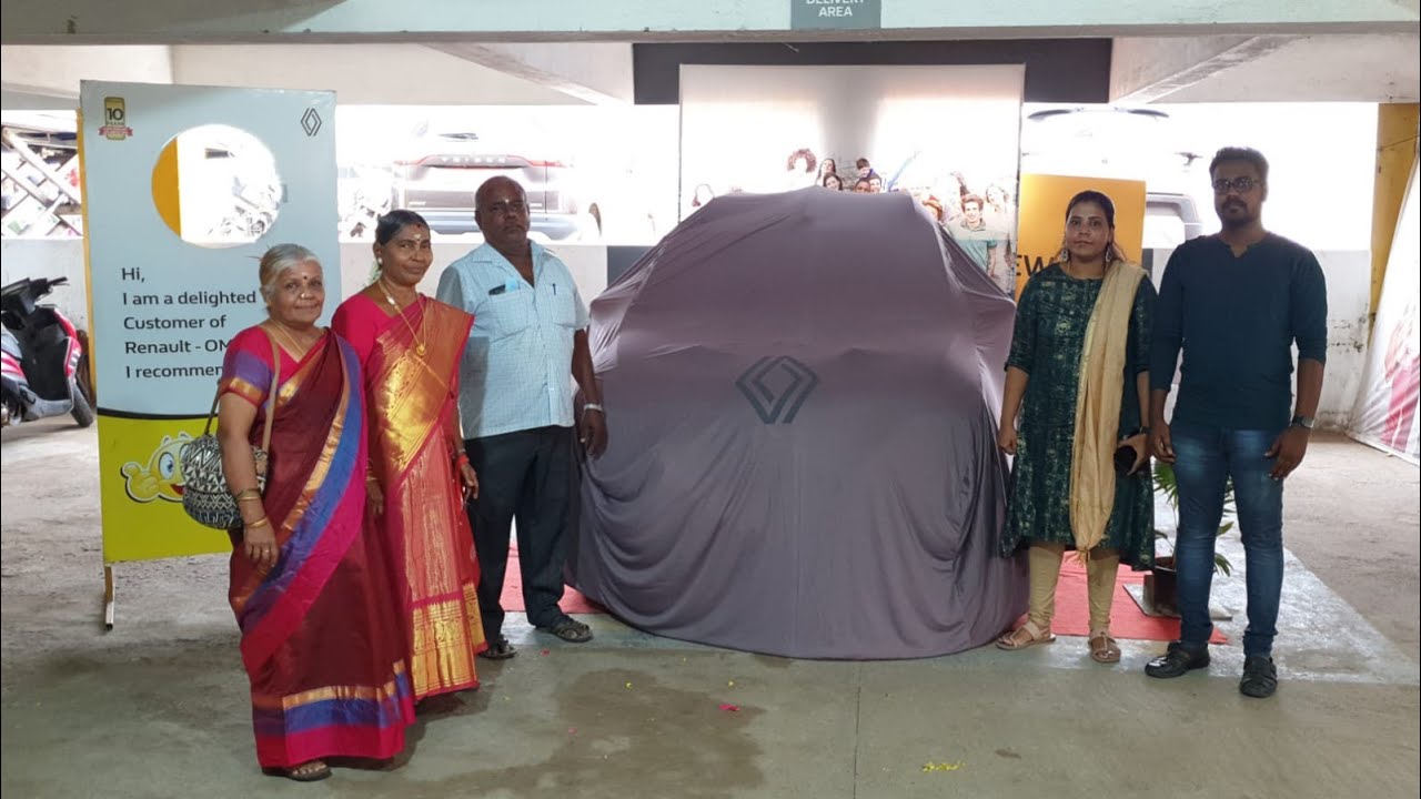 Taking Delivery of Renault 🚔 Special Color | Worshipping, Exterior, Interior & Driving Video