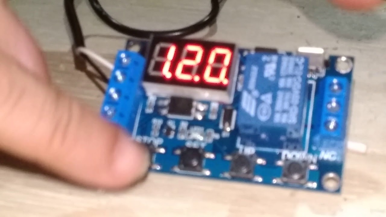 Timer temporizador passo a passo programa&ccedil;&atilde;o configura&ccedil;&atilde;o
