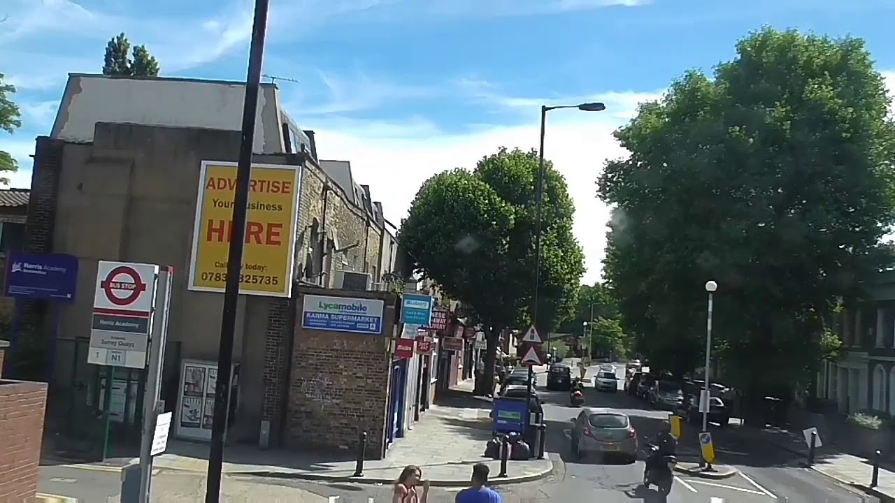 Full Route Visual | Route 1: Tottenham Court Road - Canada Water | WVH153