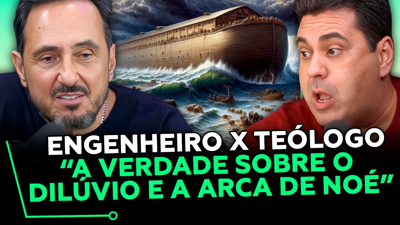 A VERDADE SOBRE O DILÚVIO E A ARCA DE NOÉ QUE NINGUÉM TE CONTA! - PROF MARCOS EBERLIN & LUAN ONOFRE