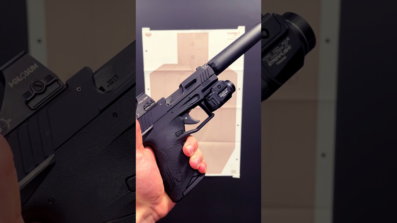 Taurus TX22 Compact Suppressed .22LR Handgun