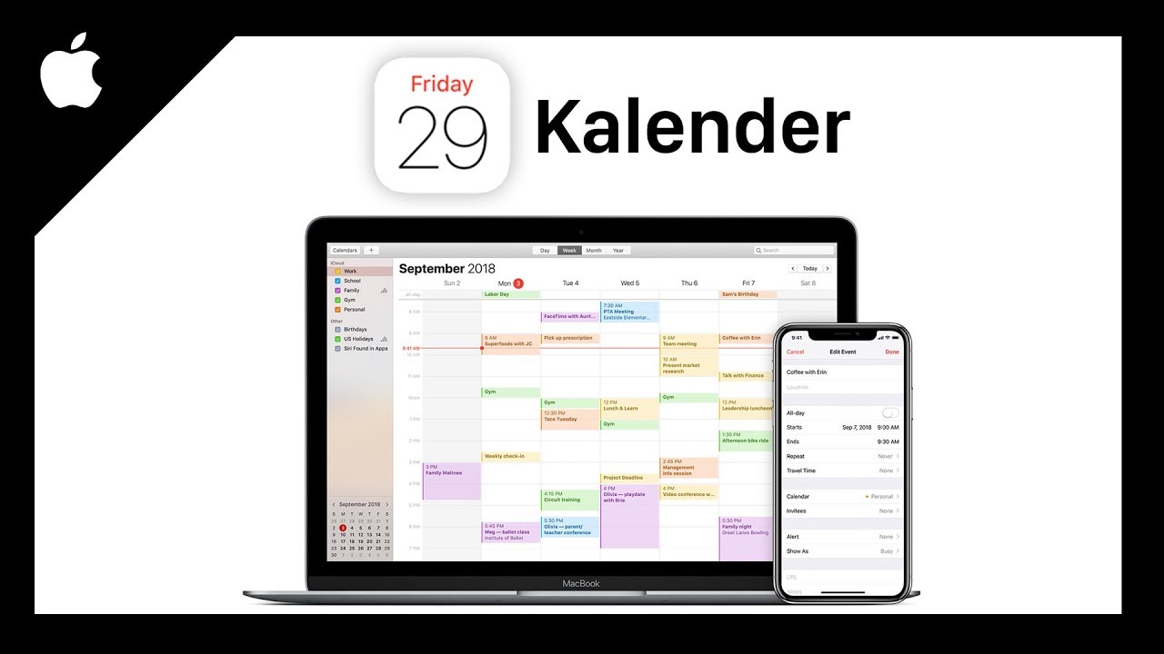 Apple Kalender (Das Große Tutorial) Apple Life Tutorial Serie (Episode 5)