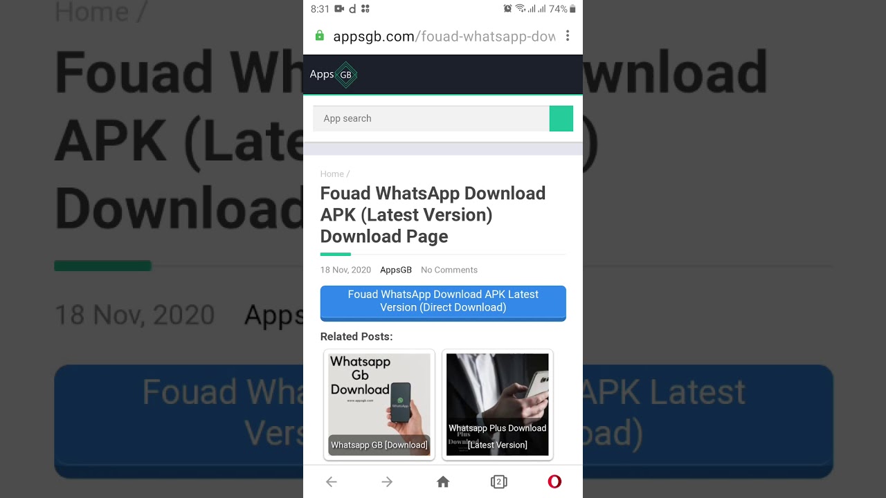 Fouad Whatsapp How to Download (Latest Version)