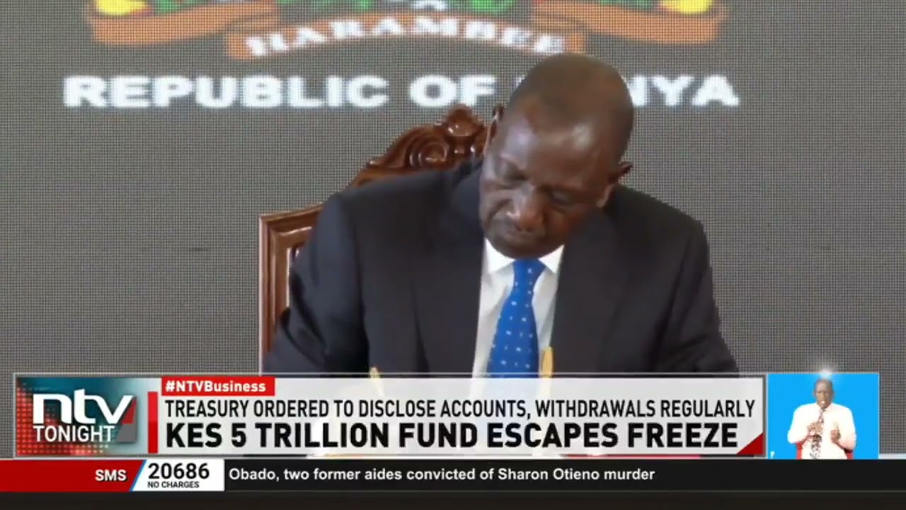 Court declines to freeze government's Sh5 trillion National Infrastructure Fund