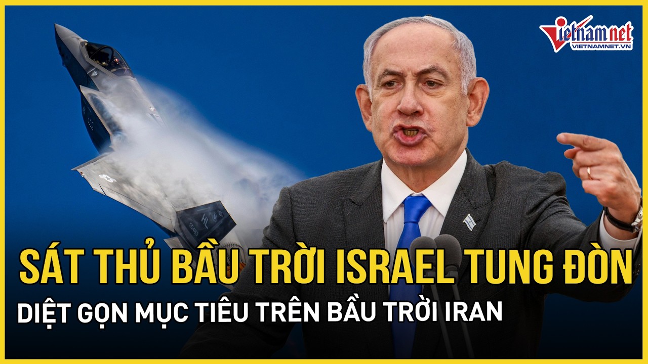 Israel tung đòn hủy diệt máy bay Iran, Pháp “thả xích” chim sắt Rafale nhập cuộc, IRGC nã 40 tên lửa
