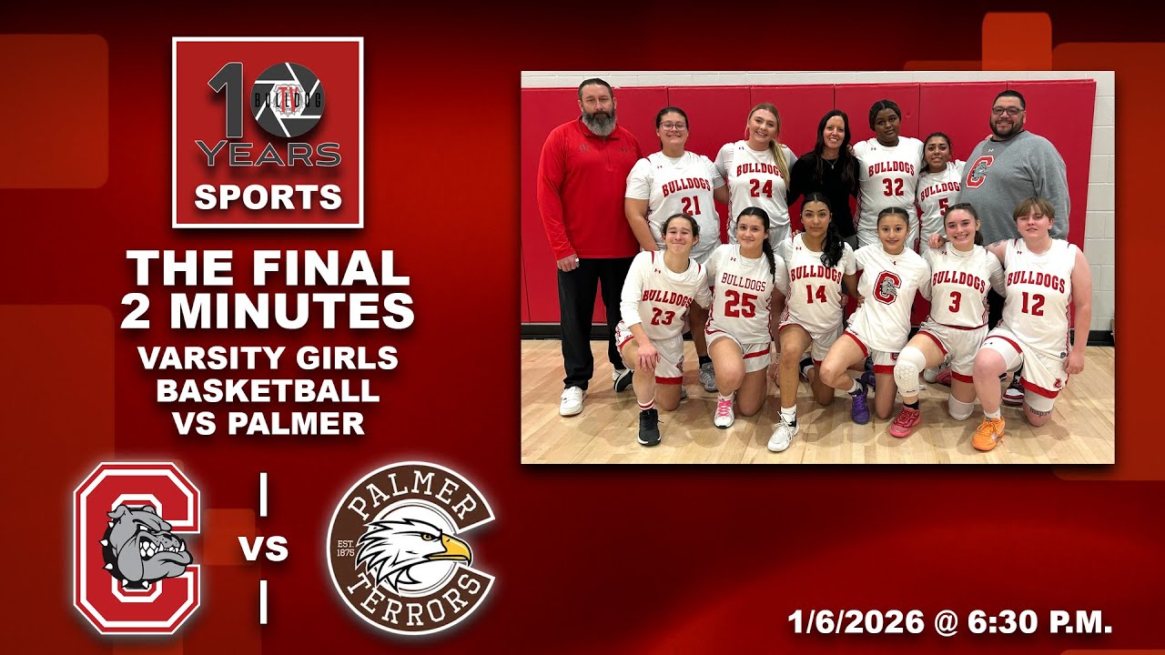 The FINAL 2 Minutes of Girls Varsity Basketball vs Palmer | 1/6/2025 | Bulldog TV Sports