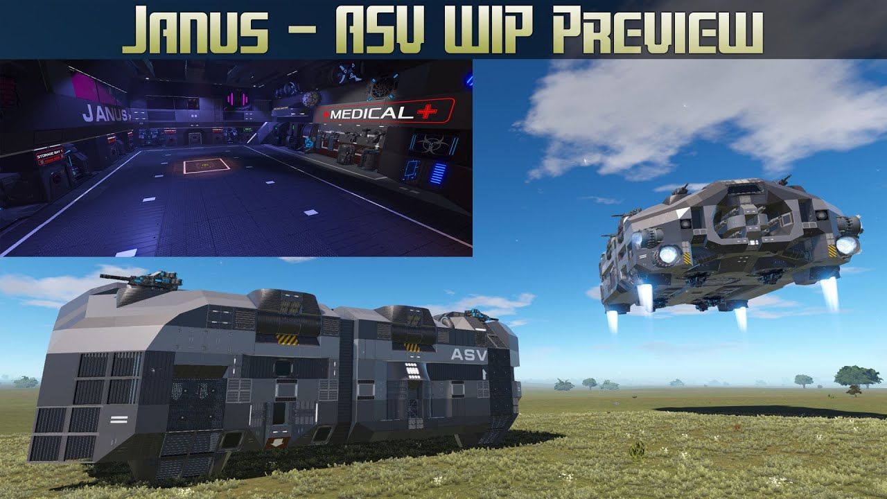 Empyrion Galactic Survival - Janus-ASV WIP Preview