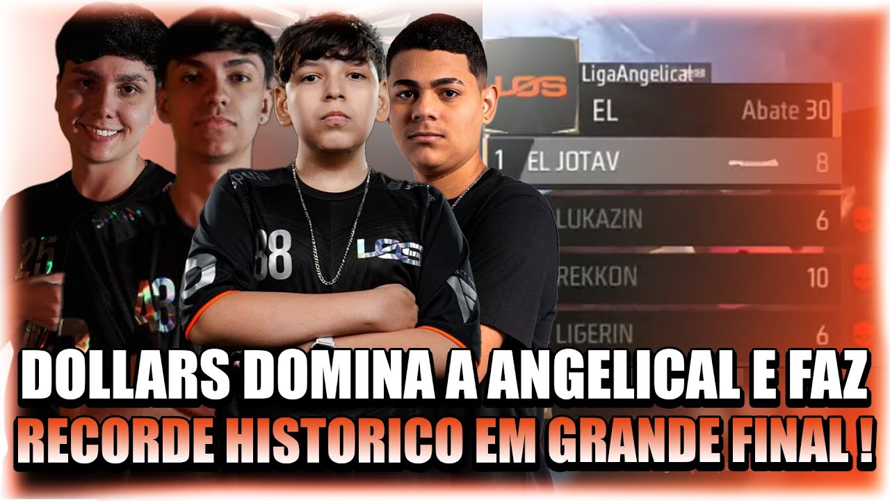 REAÇÃO STREAMERS: DOLLARS DOMINANDO A ANGELICAL e FAZENDO RECORDE HISTORICO NA GRANDE FINAL