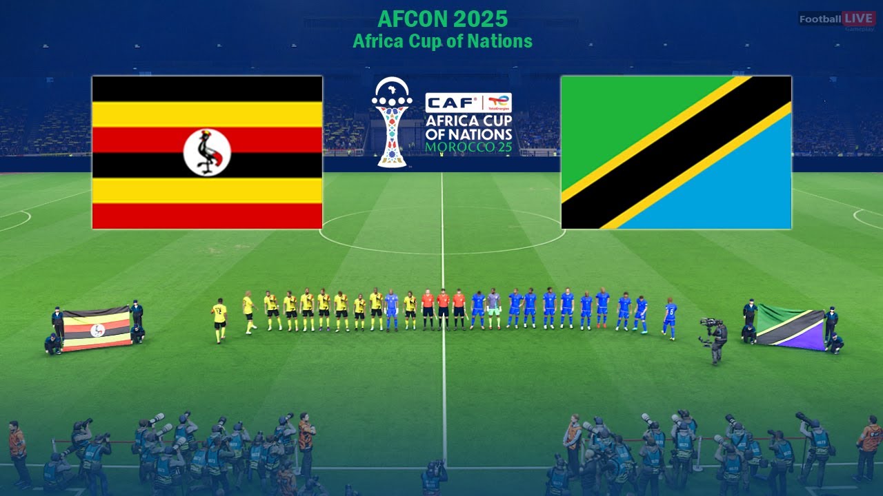 UGANDA vs TANZANIA - Africa Cup of Nations 2025 AFCON | Full Match All Goals | Simulation PES
