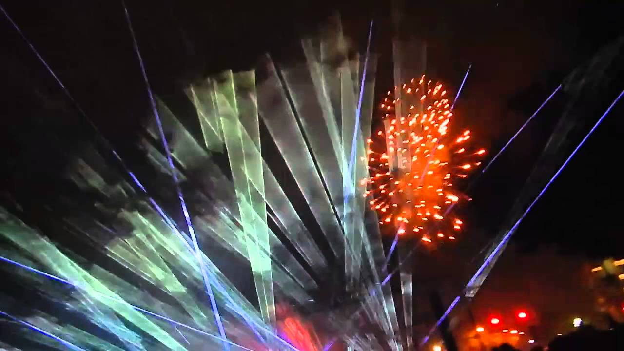 Homecoming Laser Light and Fireworks Show 2015