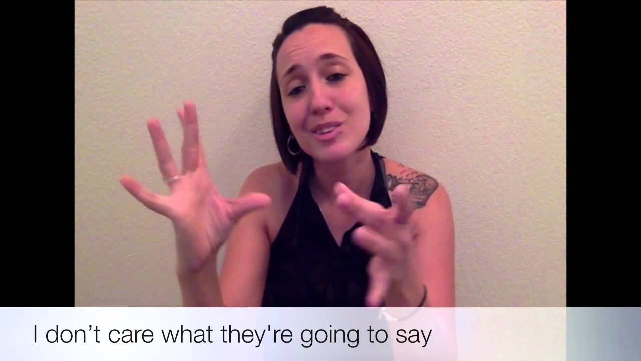 Let It Go ASL Music Video