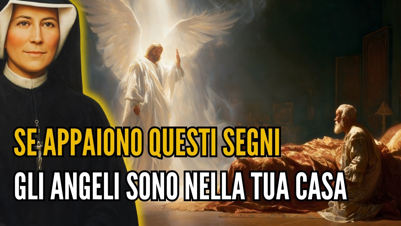 Santa Faustina rivela: Se noti questi segni, gli angeli sono nella tua casa proprio ora