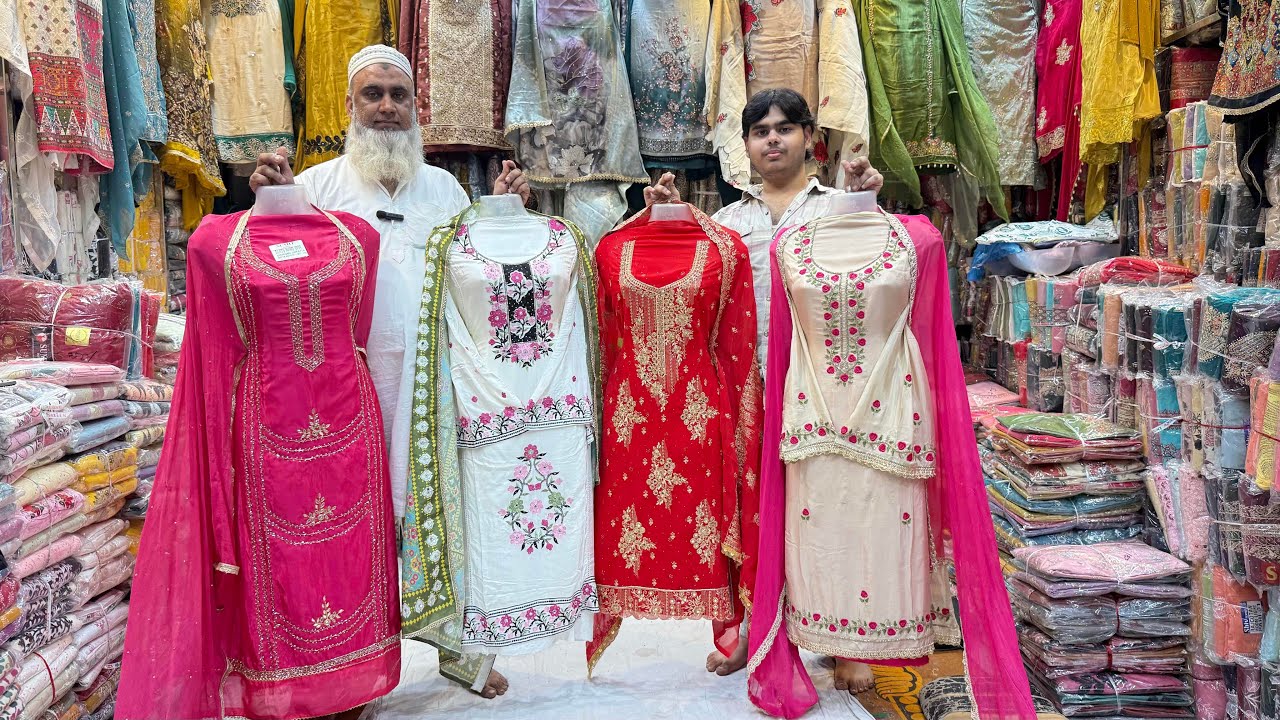 Aman textile Delhi Chandni Chowk cheers khana market ladies suit wholesaler 