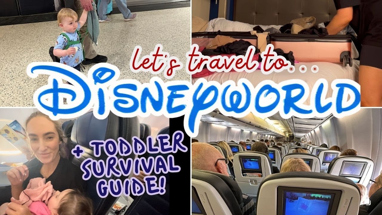 Disney Travel Day with Twin Toddlers - Our Tips for Avoiding Meltdowns!