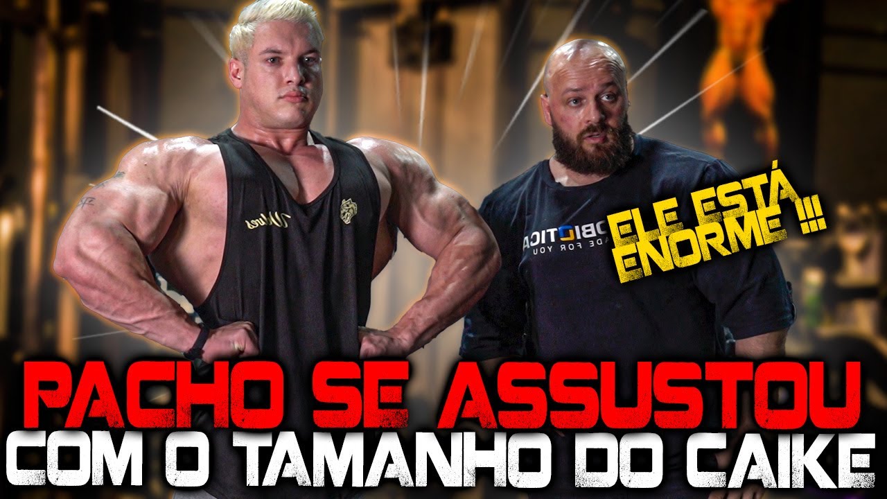 PACHO SE ASSUSTOU COM O TAMANHO DO CAIKE !!!