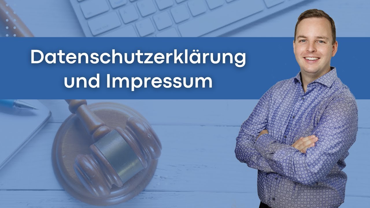 Impressum und Datenschutzerklärung erstellen und auf WordPress Webseite einbinden