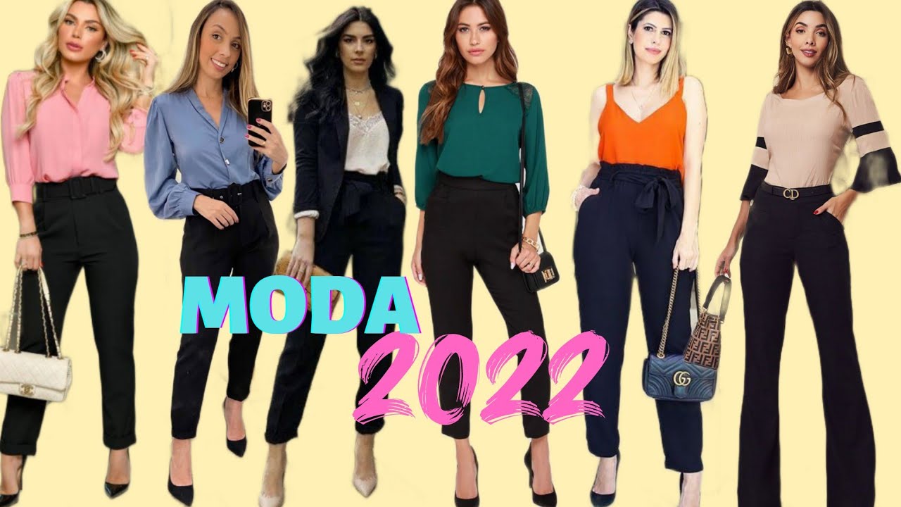 MODA 2022 OUTFITS CON PANTALONES DE VESTIR / MODA MUJER / ROPA DE MODA PARA MUJER