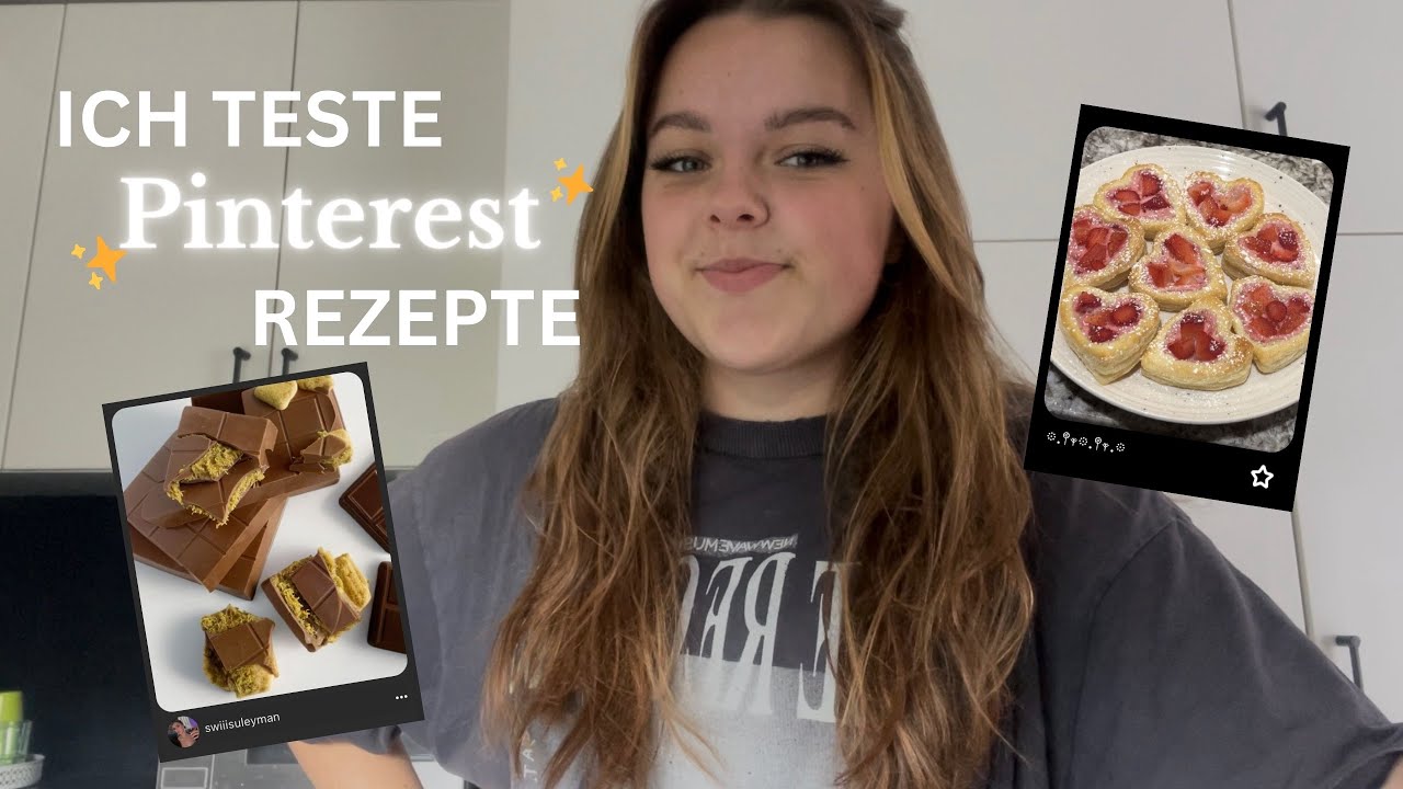 Ich teste vier Pinterest Rezepte 🧁✨💌