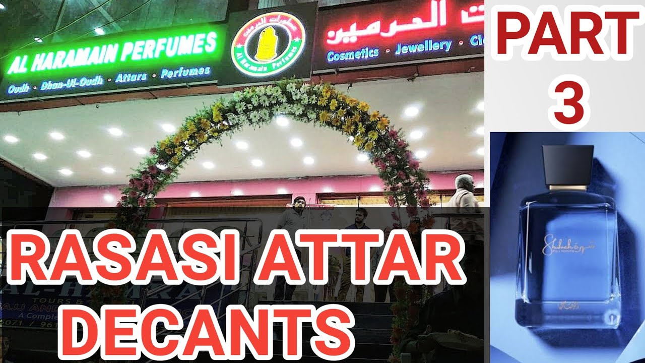 RASASI Attars from AL HARAMAIN store (Hyd)-(3ml,6ml,12ml)- Part 3