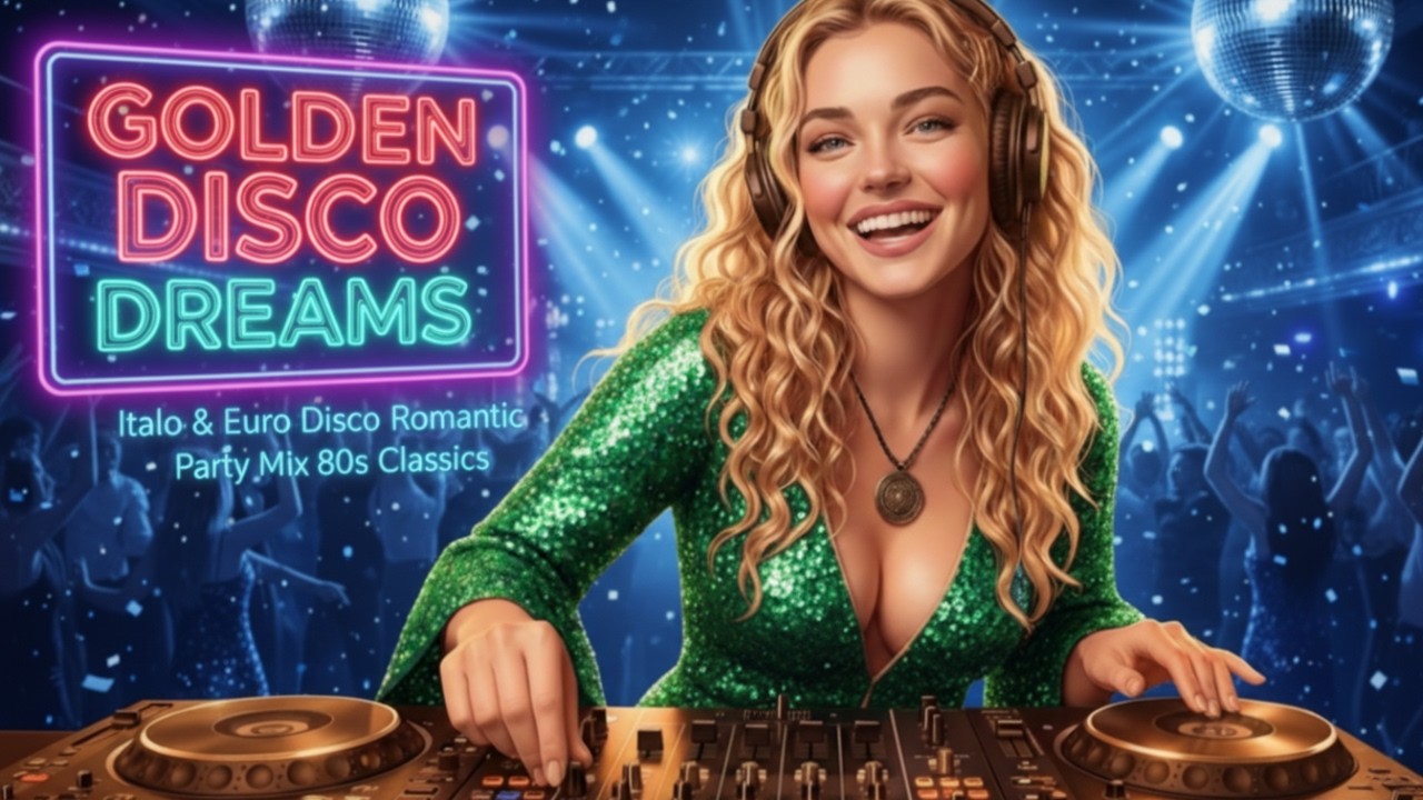 Golden Disco Dreams | Italo & Euro Disco Romantic Party Mix 80s Classics