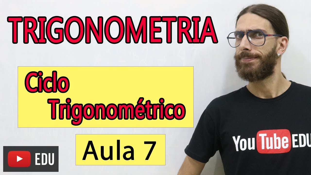 Entenda o famoso CICLO TRIGONOMÉTRICO - Trigonometria Básica- Aula 07