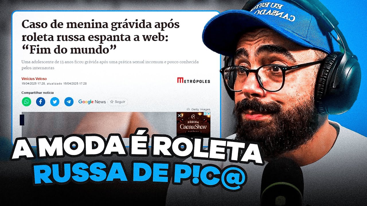 A ROLETA RUSSA DE PIR0#@ é REAL??? | CORTES do CASTRINHO