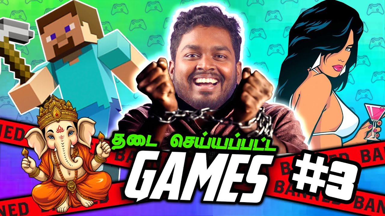 தடைசெய்யபட்ட Games Part 3 | BANNED Games In Tamil Part 3 😱 #mrkk #gta #minecraft