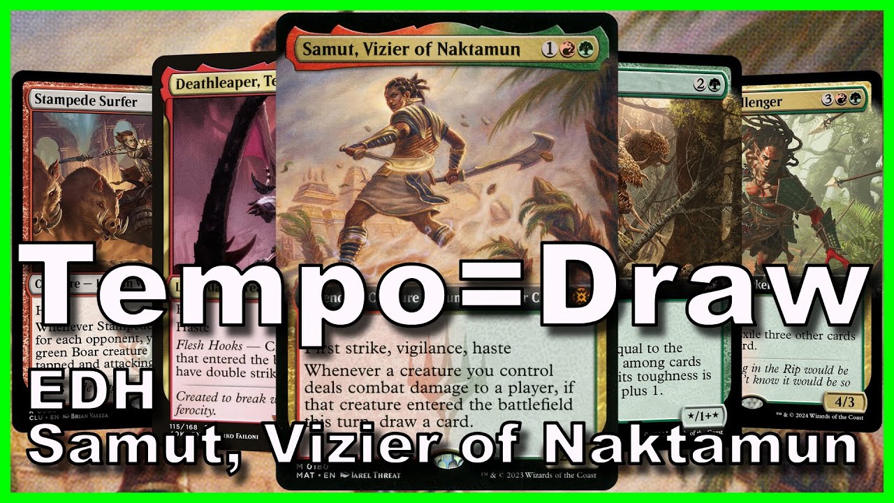 Самут, визирь Нактамуна EDH Deck Tech | Magic: The Gathering