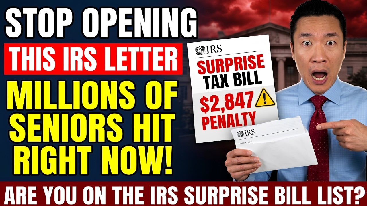 STOP OPENING THIS IRS LETTER &mdash; Millions Of Seniors Getting Surprise Tax Bills Right Now