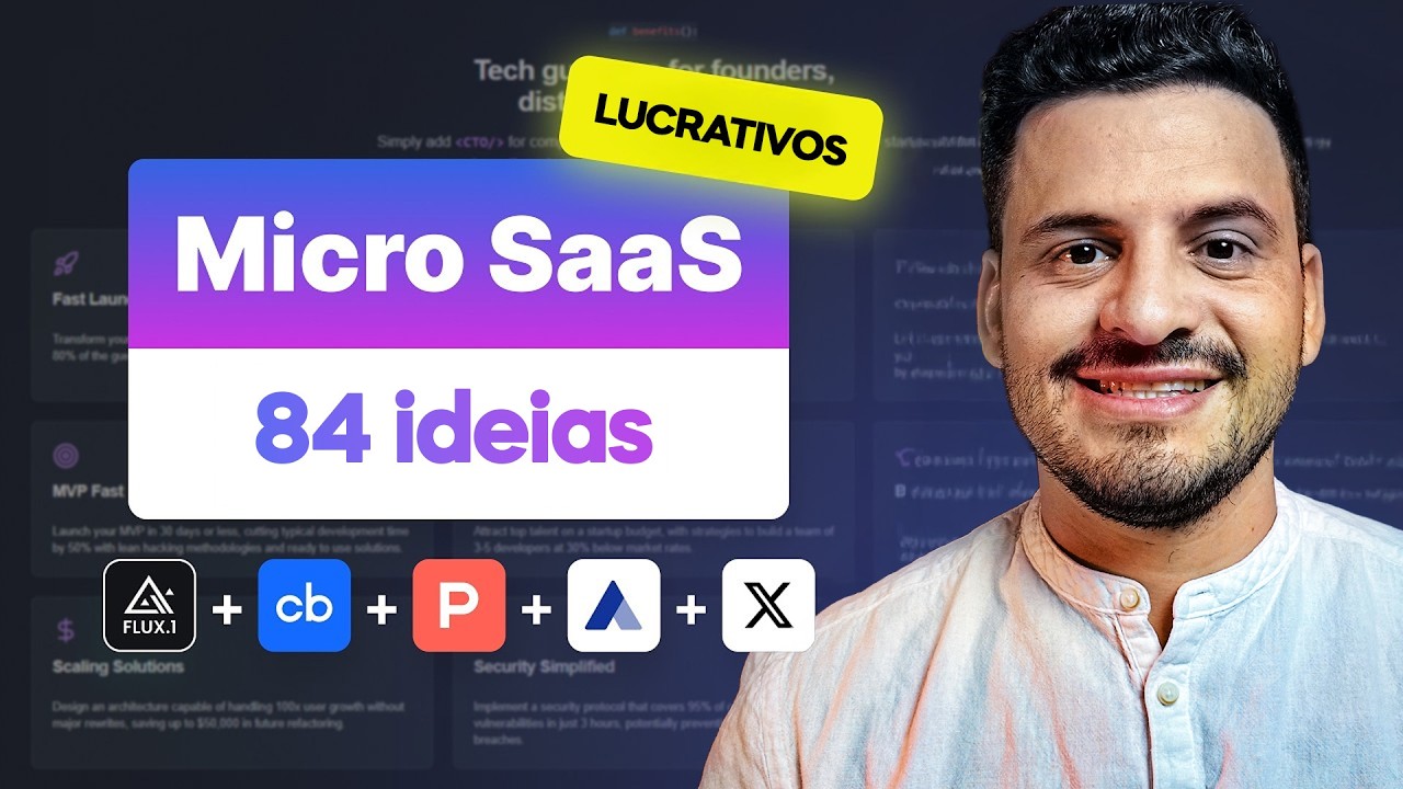 MICRO SAAS IDEAS: 84 MODELOS PRONTOS (PASSO A PASSO 2025)