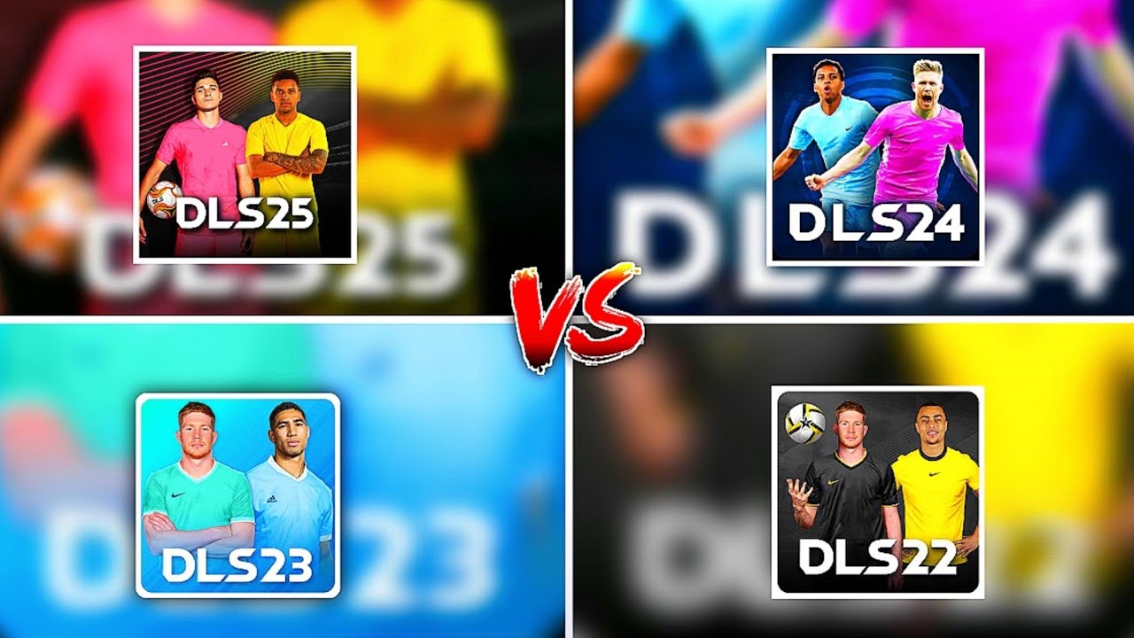 DLS 25 vs DLS 24 vs DLS 23 vs DLS 22 | Graphics & Details Comparison