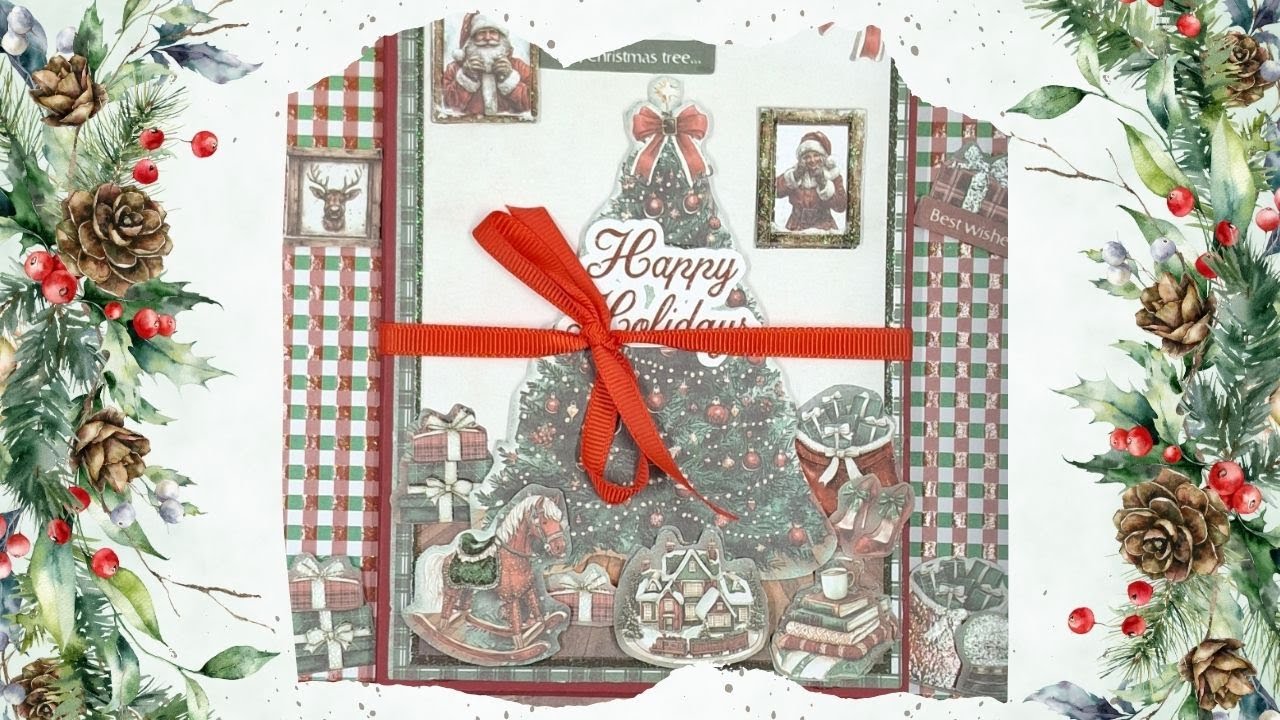 #album #photos #cardmaking #action sixième page, accordéon