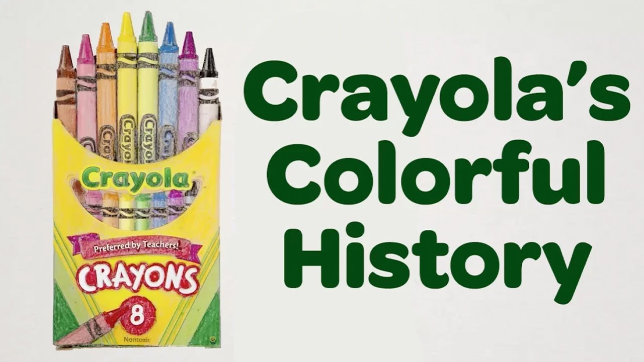 Красочная история Crayola!