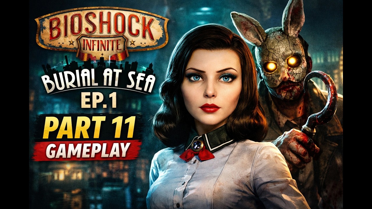 BioShock Infinite: Burial at Sea Ep. 1 Part 11 Gameplay