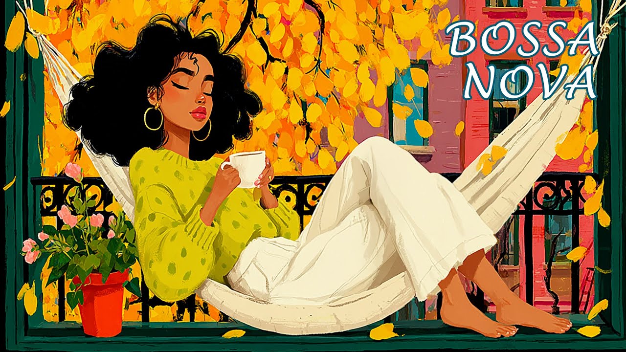 Cozy Autumn Bossa Nova 🍂 Warm Jazz Music for Study, Work & Chill ☕ Cozy Coffee Bliss