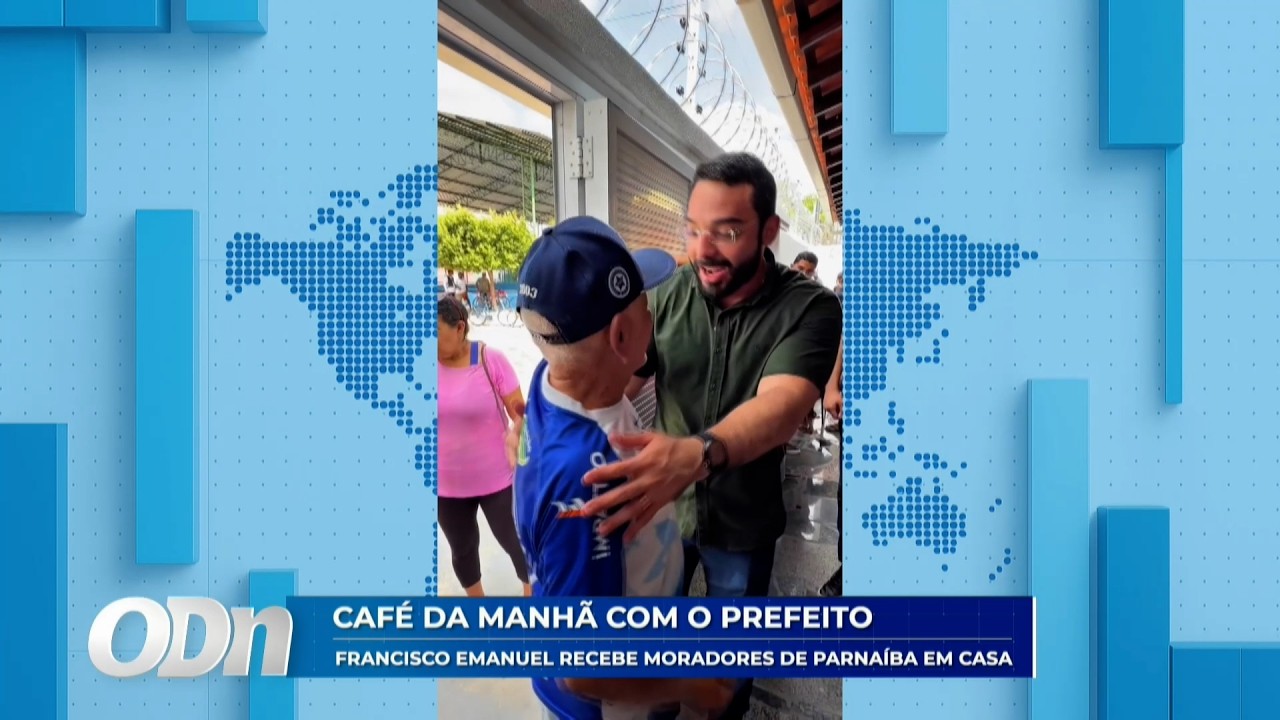 Café da manha com o prefeito: Francisco Emanuel recebe moradores de Parnaíba 06 02 2026
