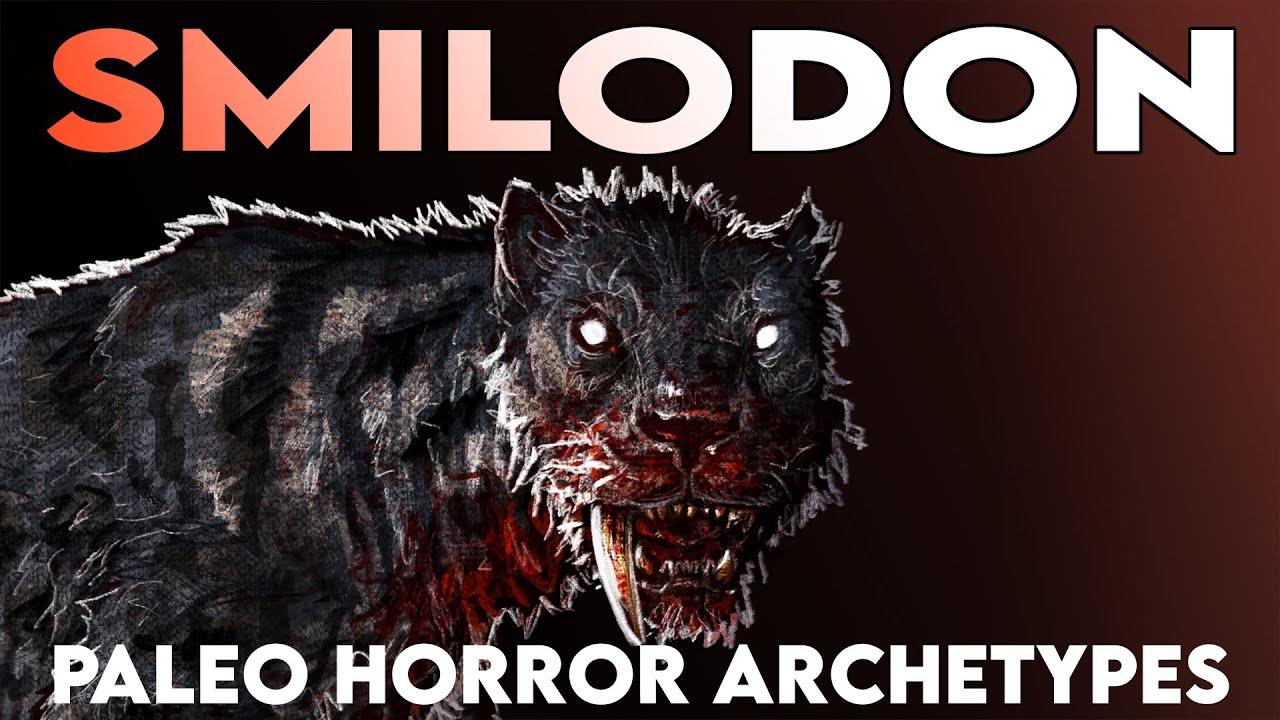 Smilodon Paleo Horror Archetypes Speedpaint