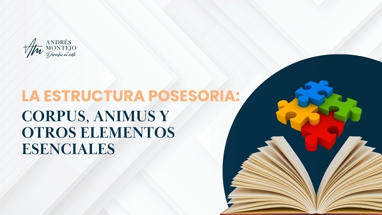 La Estructura Posesoria: Corpus, Animus y otros elementos esenciales