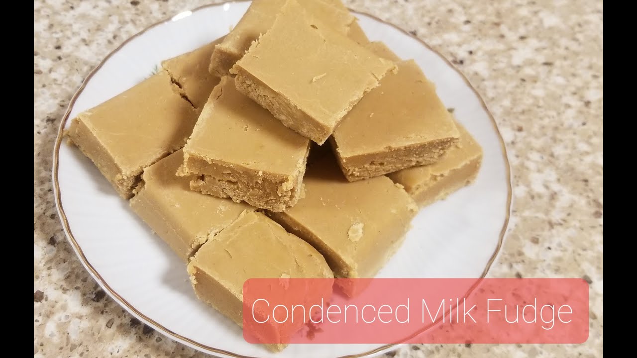 Condensed Milk Fudge II Guyanese