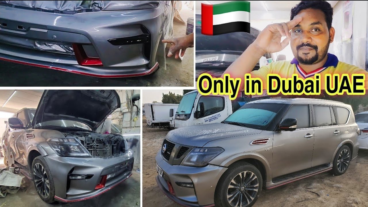 Only in Dubai UAE  | Nissan patrol platinum | Nissan petrol bumper |@BeforeAfterWale