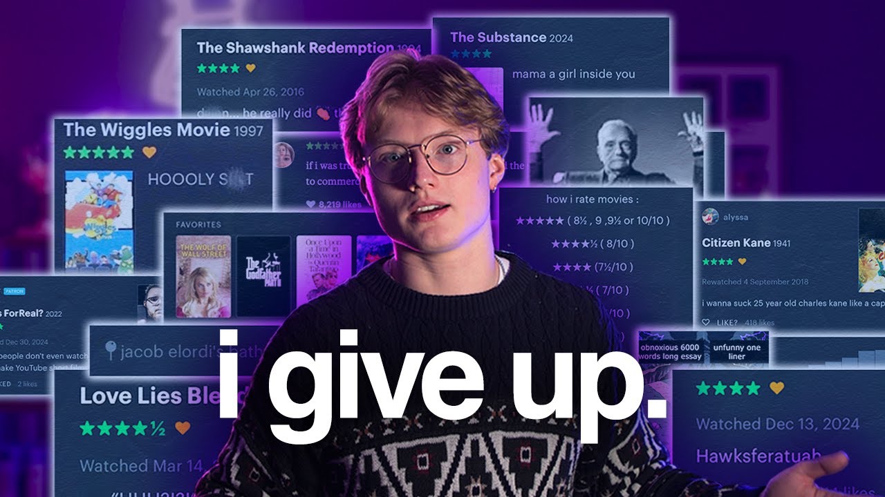 Why I Quit Letterboxd: Irony, Addiction, & Social Media