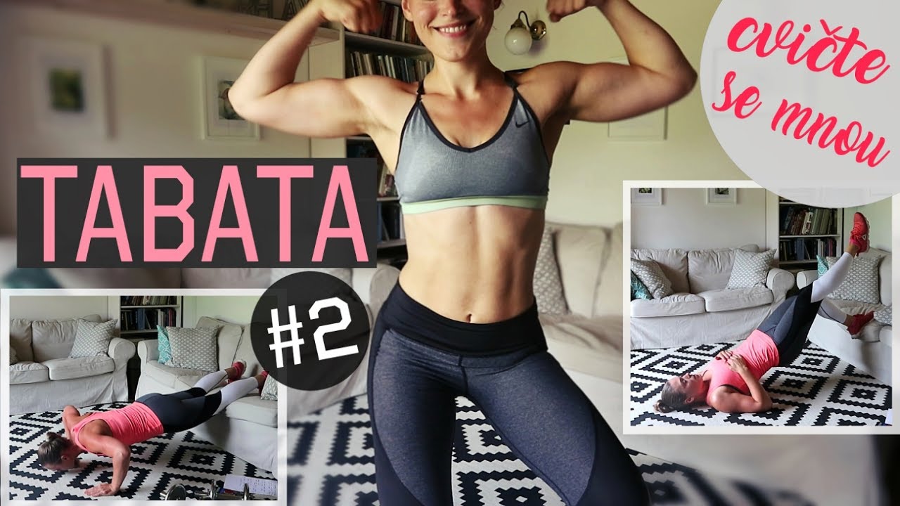 TABATA #2 - ZACVIČTE SI SE MNOU - domácí workout