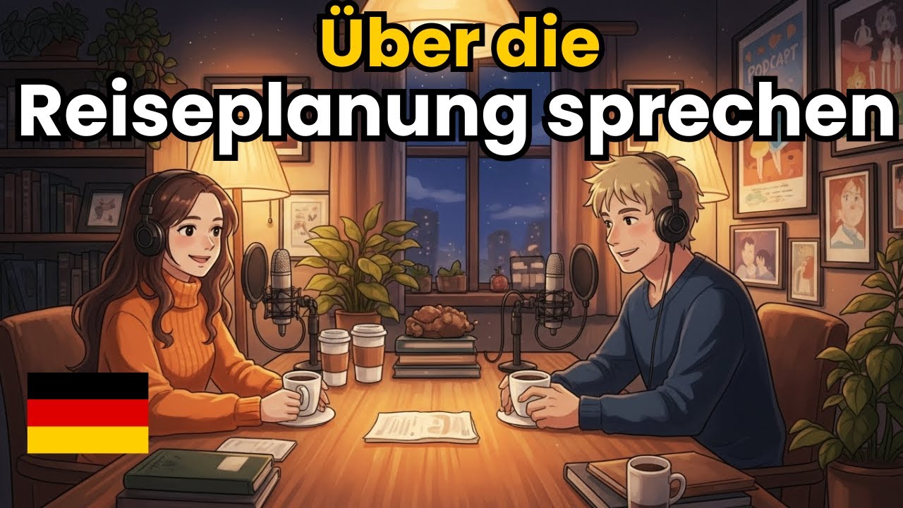 How to Planning a Trip in German | Easy German Conversation Practice