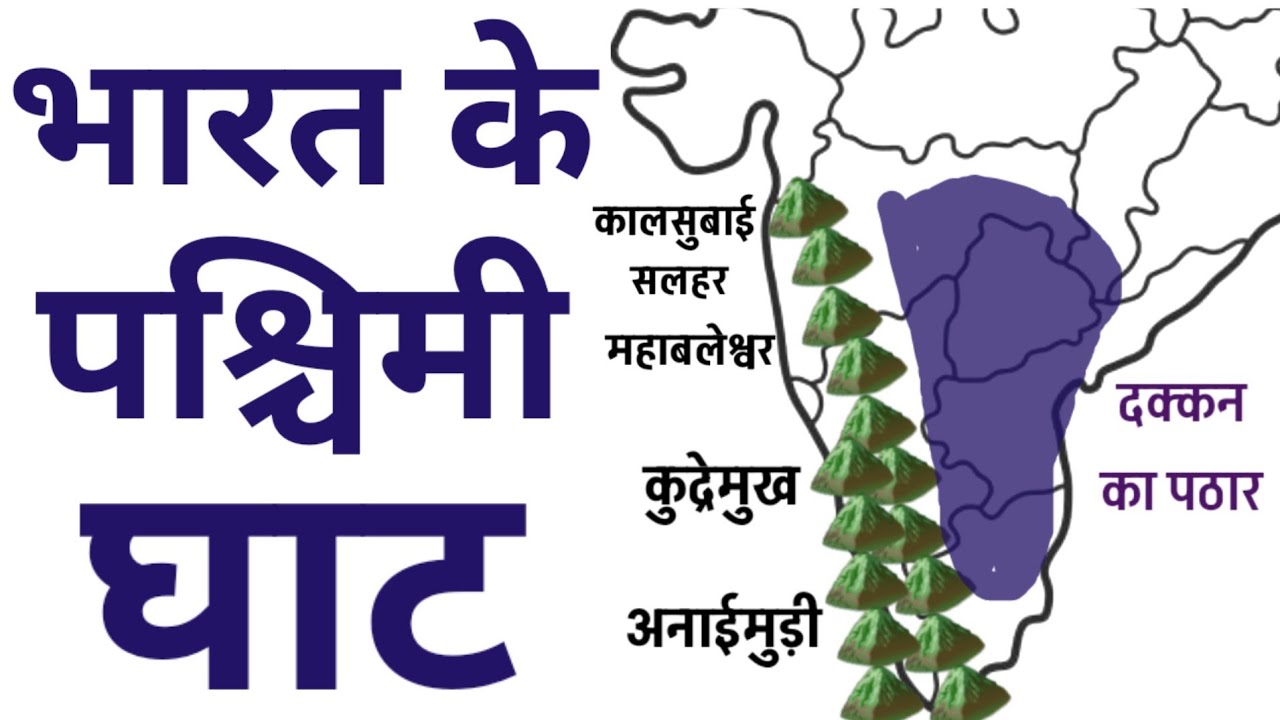 सह्याद्रि पर्वत | भारत के पश्चिमी घाट| Western Ghat of India| Indian geography