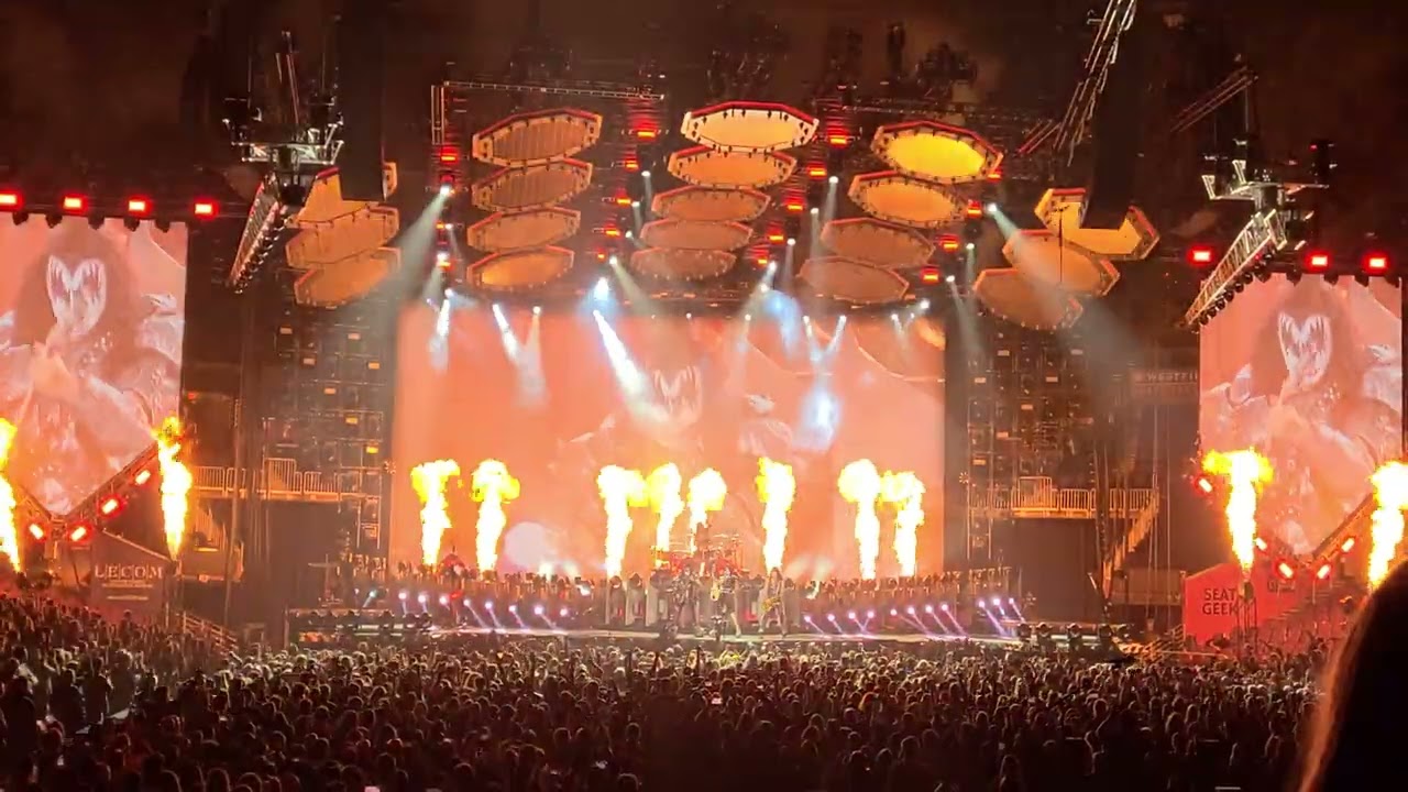KISS End of the Road World Tour Cleveland Ohio 10/22/2023 Gene Paul Eric Tommy Live Full Show