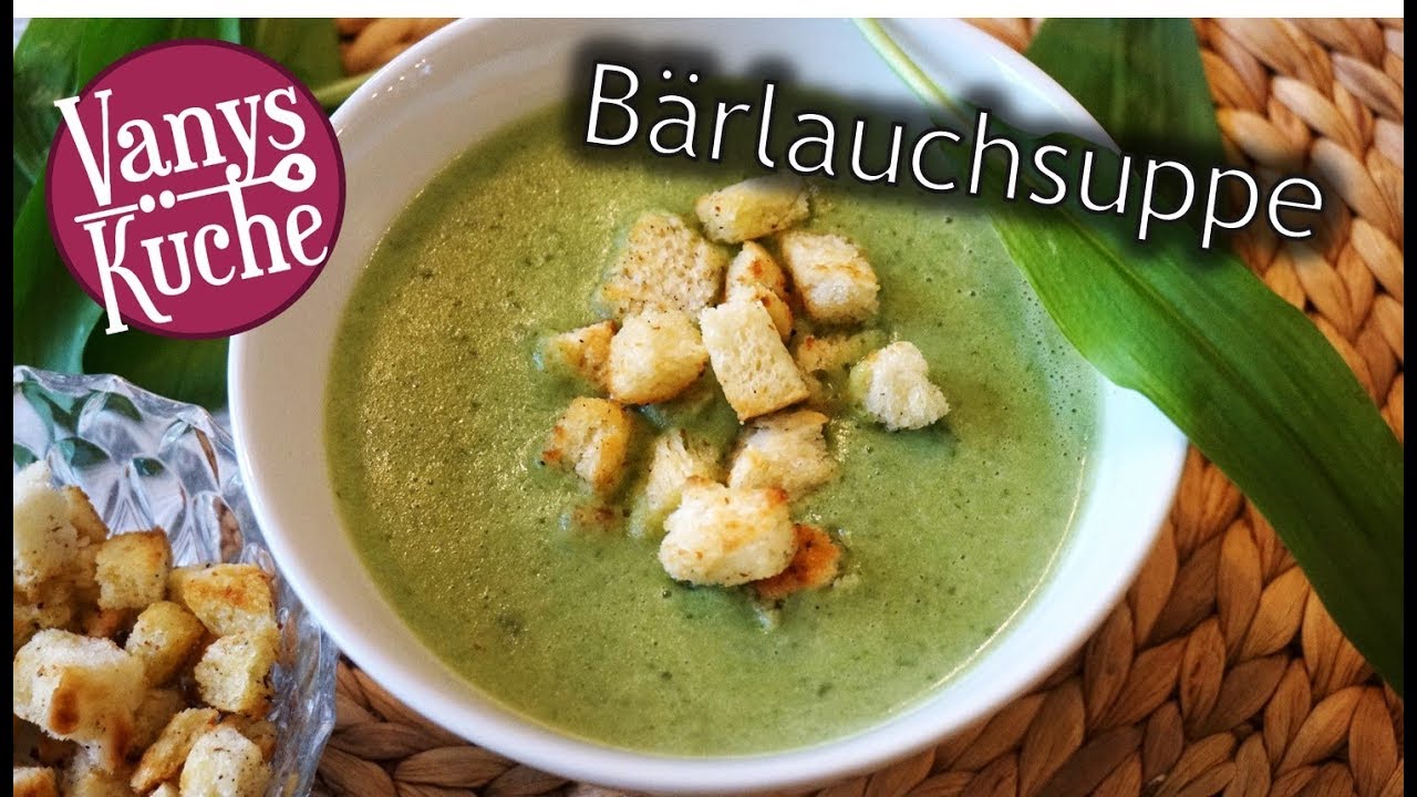 Thermomix® Bärlauchsuppe (vegan)